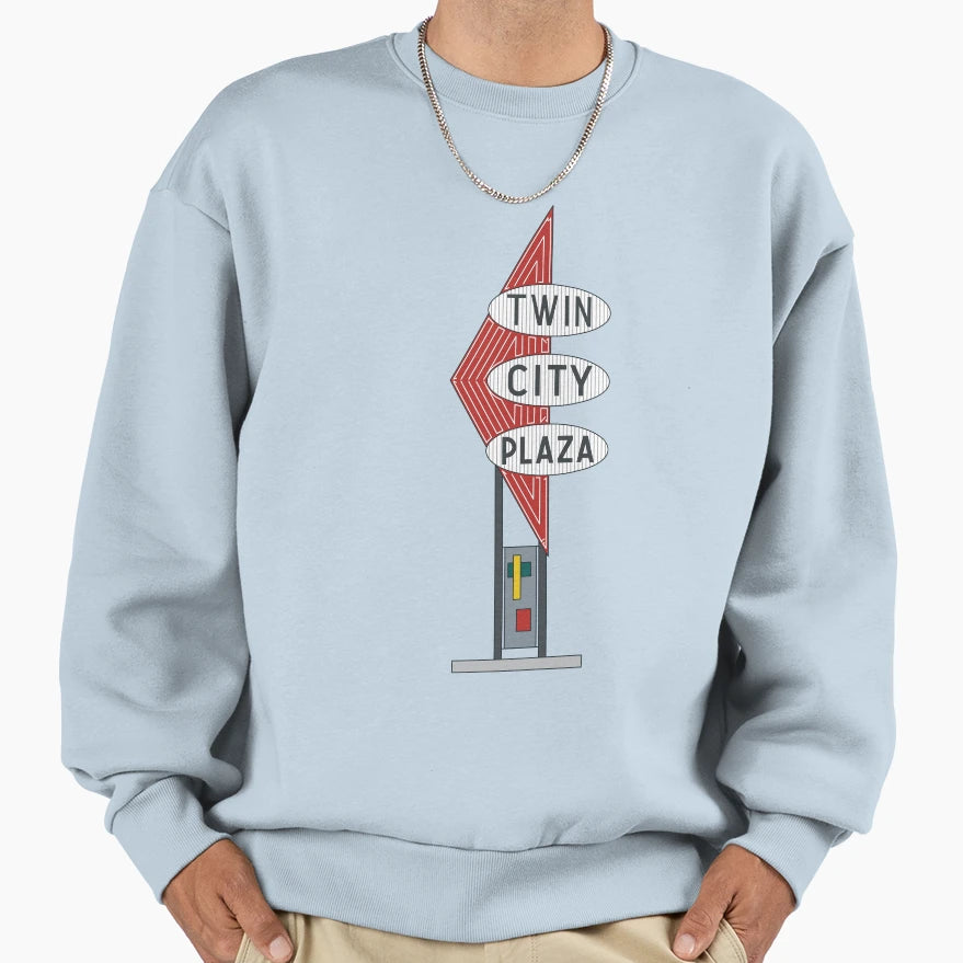 Twin City Plaza Grafton Wi Sweatshirt - Custom Art Print Unisex - T-Shirt, Sweatshirt, Hoodie