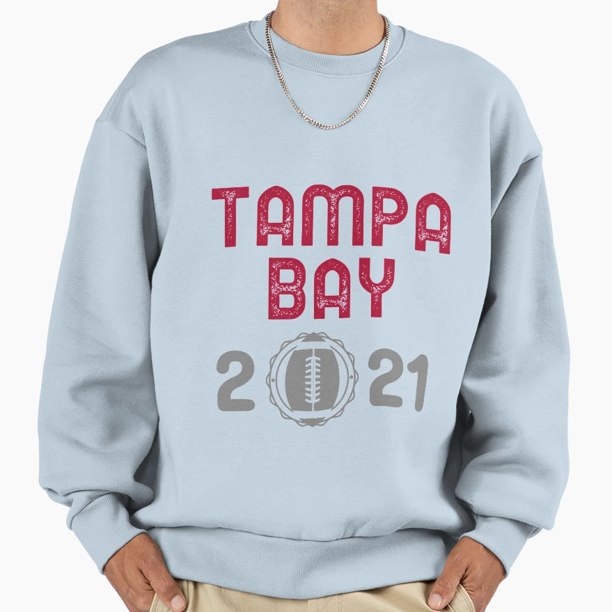 Tampa Bay Football 2021 Football Sweatshirt - Fun Novelty Design Unisex - T-Shirt, Sweatshirt, Hoodie