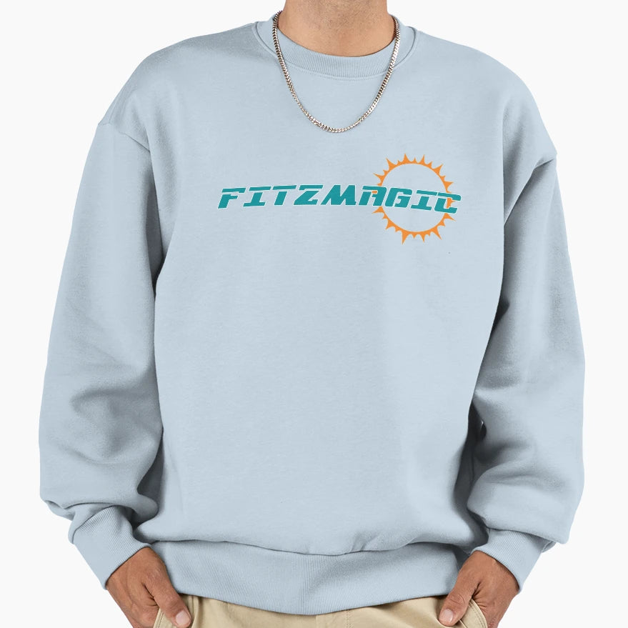 Fitzmagic Ryan Fitzpatrick Miami Sweatshirt - Aesthetic Graphic Men Women - T-Shirt, Sweatshirt, Hoodie