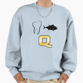 Your Q Message Rebus Coded Sweatshirt - Custom Art Print for Adults - T-Shirt, Sweatshirt, Hoodie