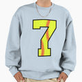 Softball Number 7 Sweatshirt - Novelty Apparel Men Women - T-Shirt, Sweatshirt, Hoodie