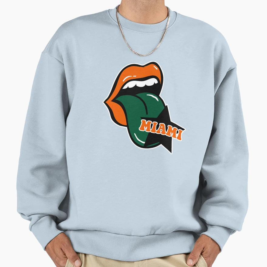 Miami Sweatshirt - Streetwear Style for Adults - T-Shirt, Sweatshirt, Hoodie