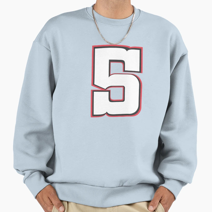 Kenma Number 5 Jersey Sweatshirt - Minimalist Print Men Women - T-Shirt, Sweatshirt, Hoodie