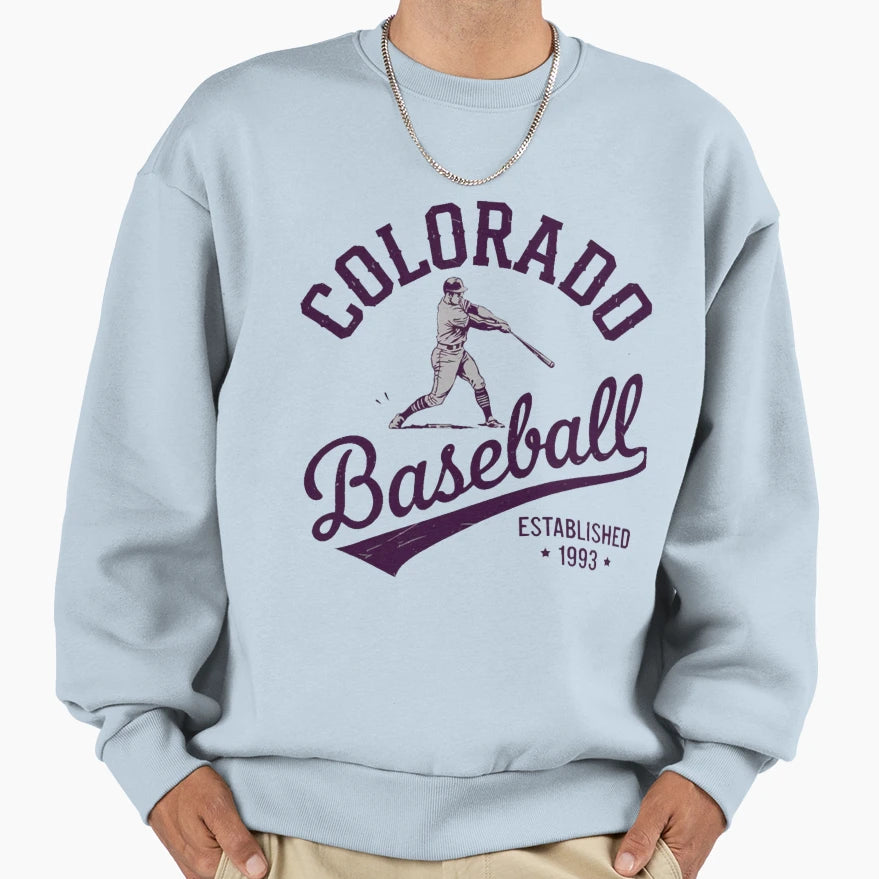 Art Colorado Rockies Sweatshirt - Novelty Apparel for Adults - T-Shirt, Sweatshirt, Hoodie