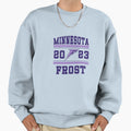 Minnesota Frost Pwhl Logo Sweatshirt - Casual Everyday Wear for Adults - T-Shirt, Sweatshirt, Hoodie