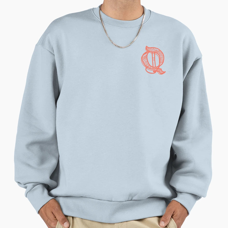 Gothic Q Sweatshirt - Trendy Graphic for Adults - T-Shirt, Sweatshirt, Hoodie