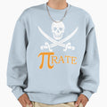Pi Rate Sweatshirt - Custom Art Print Unisex - T-Shirt, Sweatshirt, Hoodie