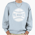 Milwaukee City Baseball Lover Sweatshirt - Fun Novelty Design Men Women - T-Shirt, Sweatshirt, Hoodie