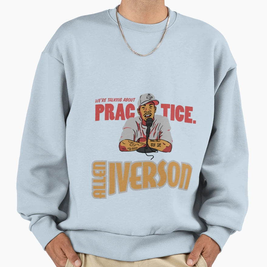 Allen Iverson Sweatshirt - Unique Graphic for Adults - T-Shirt, Sweatshirt, Hoodie