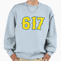 617 Boston Strong Marathon Sweatshirt - Fun Novelty Design for Adults - T-Shirt, Sweatshirt, Hoodie