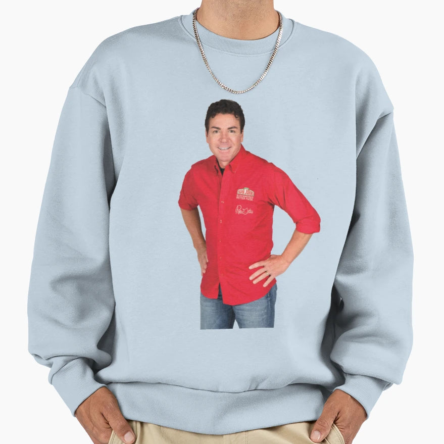 Papa John Sweatshirt - Graphic Print Men Women - T-Shirt, Sweatshirt, Hoodie