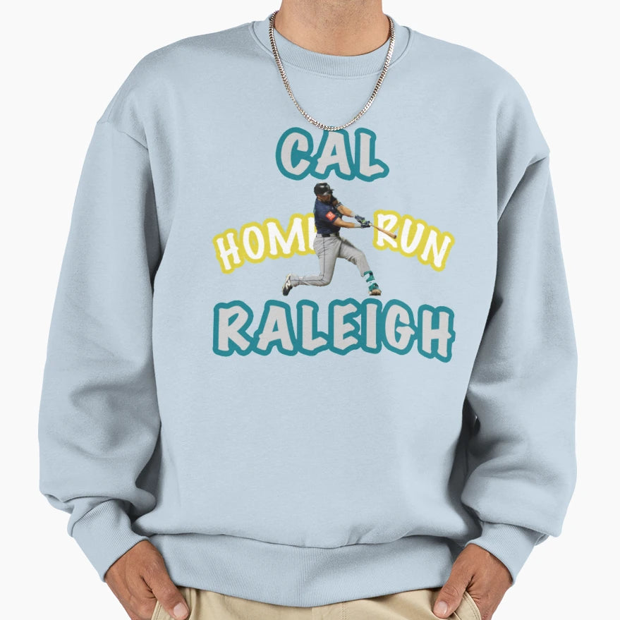 Cal Raleigh Sweatshirt - Custom Art Print Unisex - T-Shirt, Sweatshirt, Hoodie