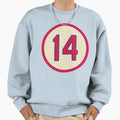 Ken Boyer 14 Jersey Number Sweatshirt - Trendy Graphic Men Women - T-Shirt, Sweatshirt, Hoodie