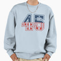 Number 45 Usa Sweatshirt - Trendy Graphic for Adults - T-Shirt, Sweatshirt, Hoodie