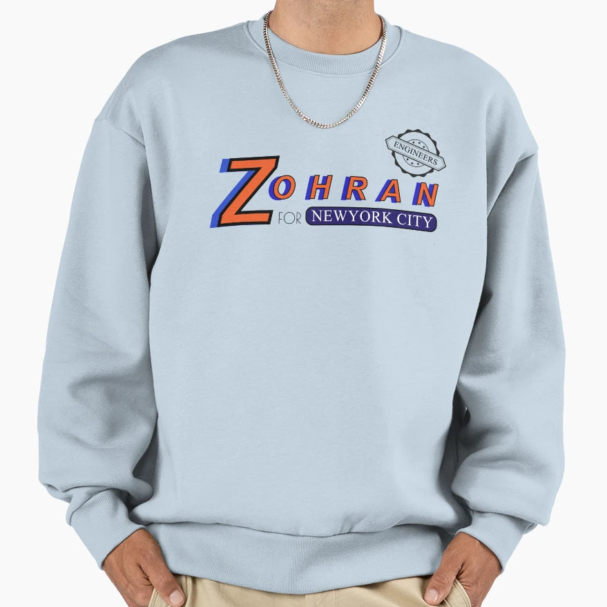 Zohran Mamdany Sweatshirt - Fun Novelty Design Men Women - T-Shirt, Sweatshirt, Hoodie