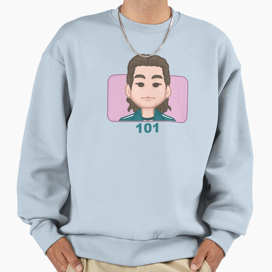 Player 101 Jang Deok Su Sweatshirt - Graphic Print for Adults - T-Shirt, Sweatshirt, Hoodie