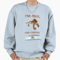 Paul Argentina Sweatshirt - Minimalist Print for Adults - T-Shirt, Sweatshirt, Hoodie