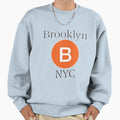 Brooklyn B Train Nyc Sweatshirt - Trendy Graphic Men Women - T-Shirt, Sweatshirt, Hoodie