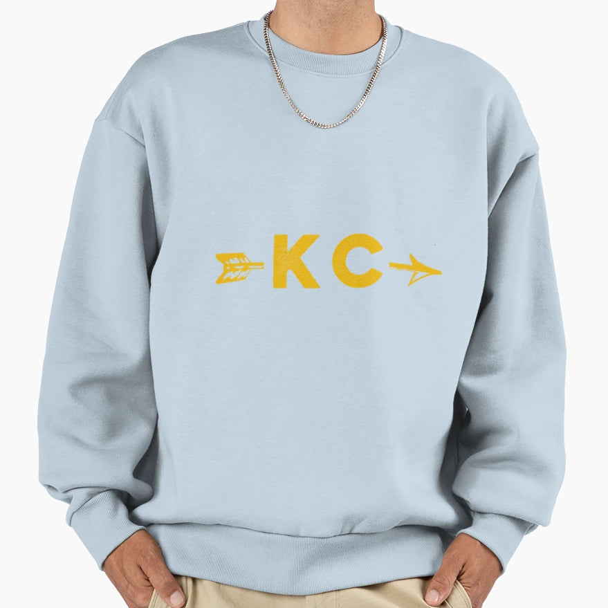 Kc Arrow Head Sweatshirt - Aesthetic Graphic Men Women - T-Shirt, Sweatshirt, Hoodie