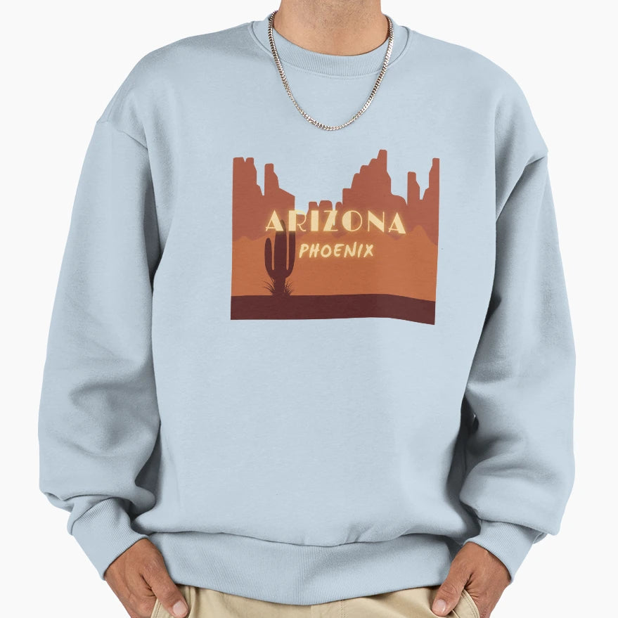 Phoenix Arizona Sweatshirt - Unique Graphic Unisex - T-Shirt, Sweatshirt, Hoodie