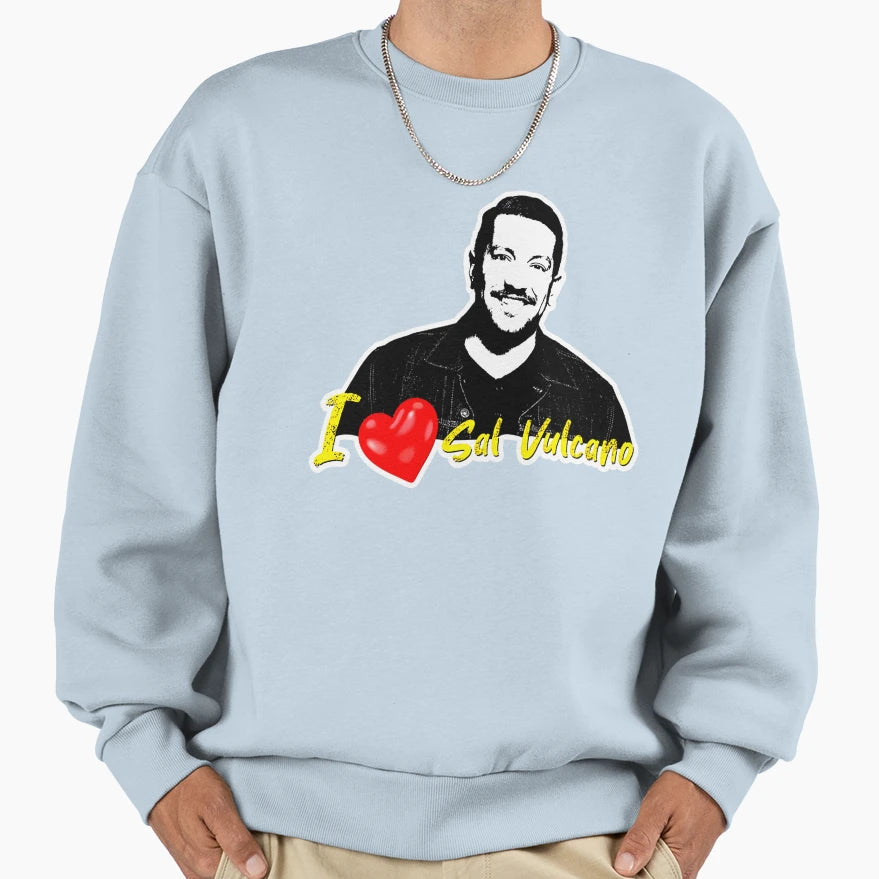 Sal Vulcano Sweatshirt - Minimalist Print Unisex - T-Shirt, Sweatshirt, Hoodie