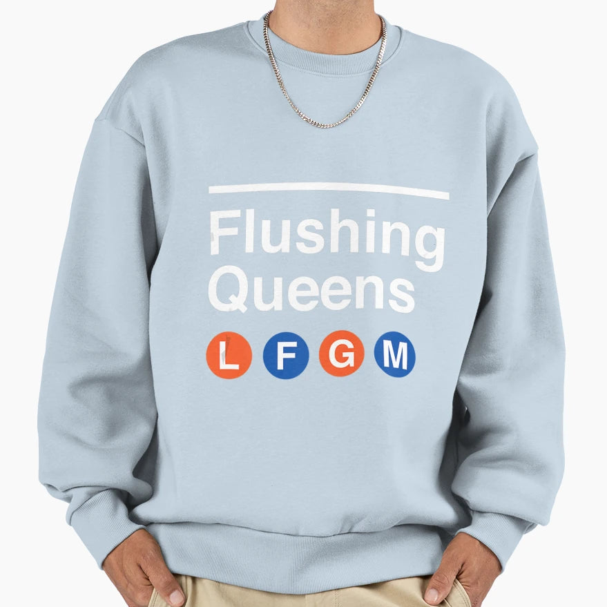 Lfgm Subway Sign Sweatshirt - Unique Graphic Men Women - T-Shirt, Sweatshirt, Hoodie