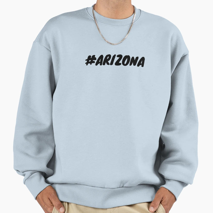 Arizona Sweatshirt - Minimalist Print for Adults - T-Shirt, Sweatshirt, Hoodie