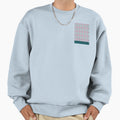 Purple Teal Diamond Pattern Sweatshirt - Graphic Print Unisex - T-Shirt, Sweatshirt, Hoodie