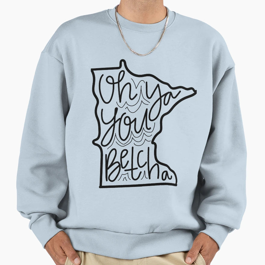 Minnesota Sweatshirt - Unique Graphic Unisex - T-Shirt, Sweatshirt, Hoodie