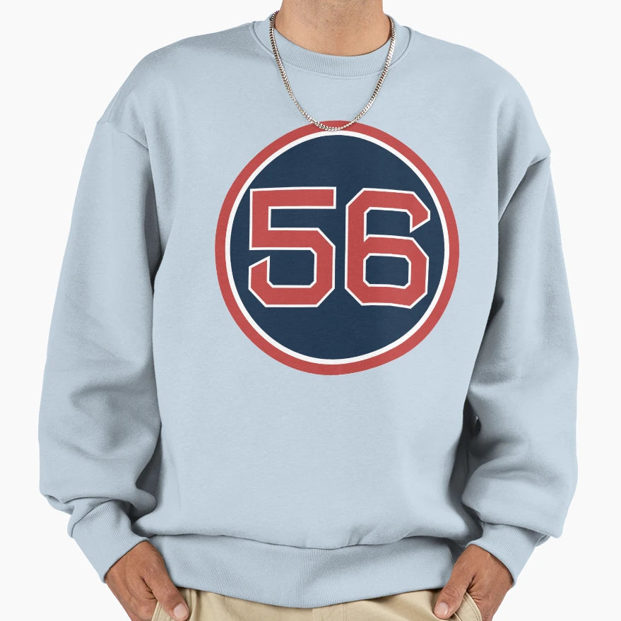 Joe Kelly 56 Jersey Number Sweatshirt - Casual Everyday Wear for Adults - T-Shirt, Sweatshirt, Hoodie
