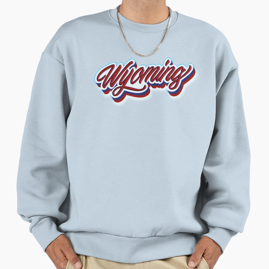 Wyoming Sweatshirt - Graphic Print Unisex - T-Shirt, Sweatshirt, Hoodie