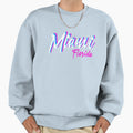 Miami Florida Sweatshirt - Unique Graphic Men Women - T-Shirt, Sweatshirt, Hoodie