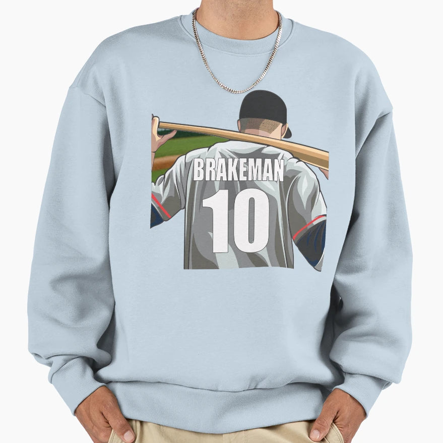 Brakeman Baseball Sweatshirt - Casual Everyday Wear Unisex - T-Shirt, Sweatshirt, Hoodie