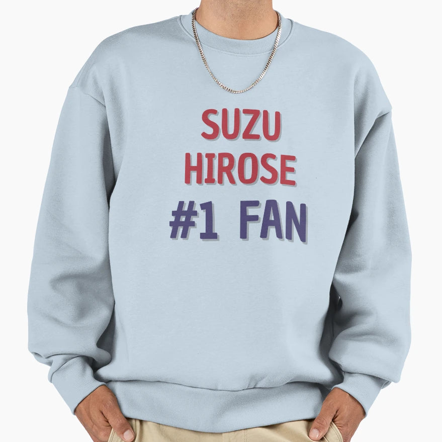 Suzu Hirose 1 Fan Sweatshirt - Novelty Apparel for Adults - T-Shirt, Sweatshirt, Hoodie