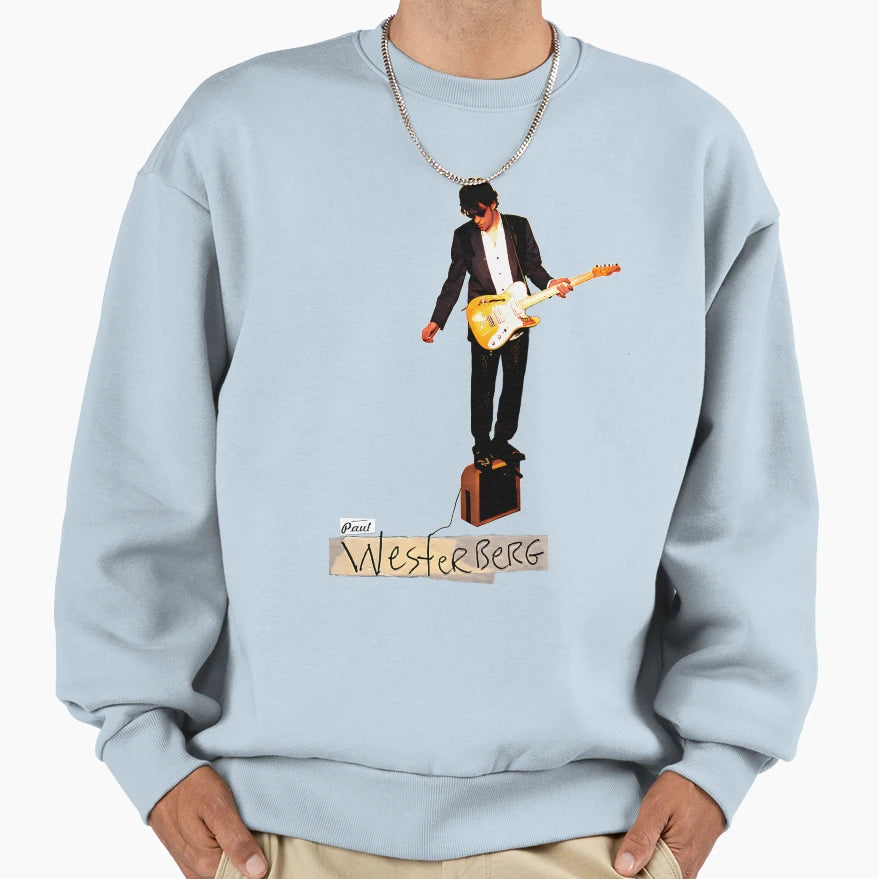 Paul Westerberg Standing Amp Sweatshirt - Graphic Print Unisex - T-Shirt, Sweatshirt, Hoodie