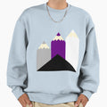 Demisexual Pencil Pride Flag Sweatshirt - Custom Art Print Unisex - T-Shirt, Sweatshirt, Hoodie