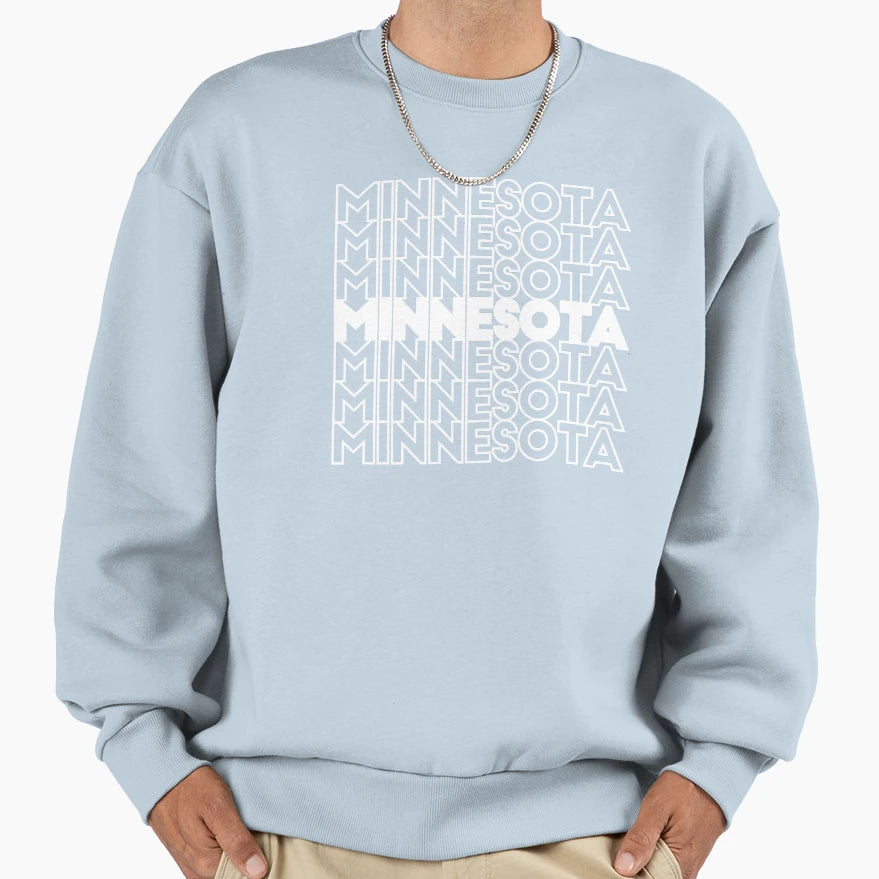 Minnesota Sweatshirt - Streetwear Style for Adults - T-Shirt, Sweatshirt, Hoodie