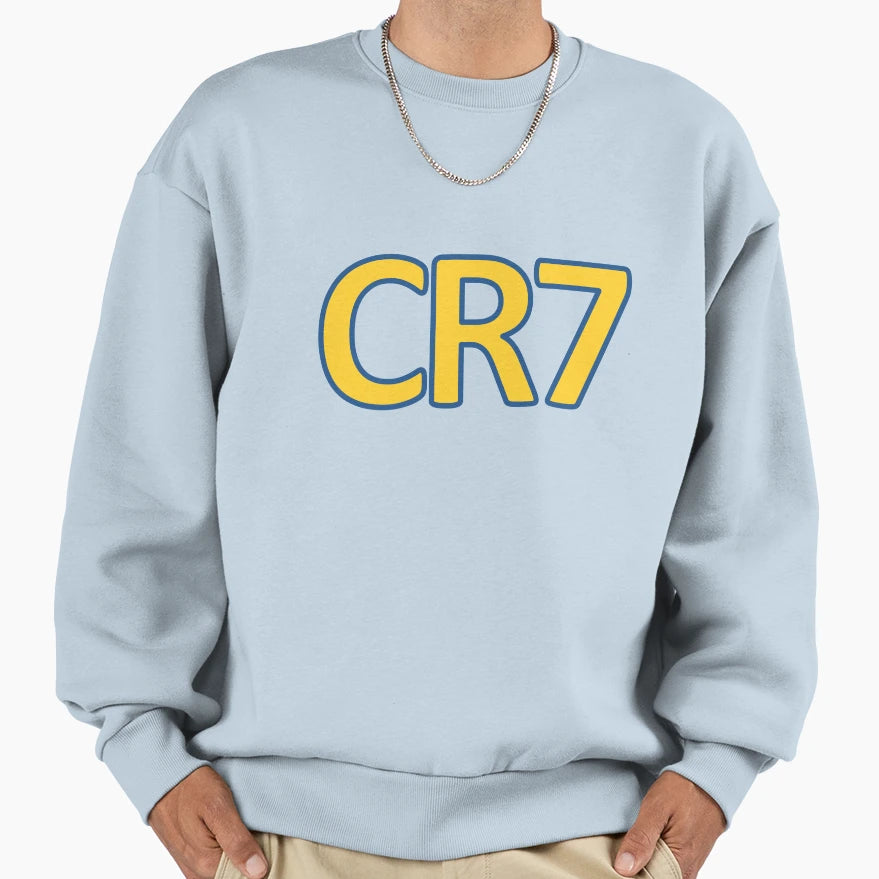 Cr7 Cristiano Ronaldo 7 Al Nassr Sweatshirt - Minimalist Print Unisex - T-Shirt, Sweatshirt, Hoodie