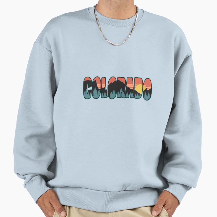 Colorado Sweatshirt - Unique Graphic Men Women - T-Shirt, Sweatshirt, Hoodie