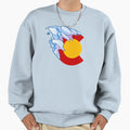 Ice Colorado Logo Sweatshirt - Casual Everyday Wear Unisex - T-Shirt, Sweatshirt, Hoodie
