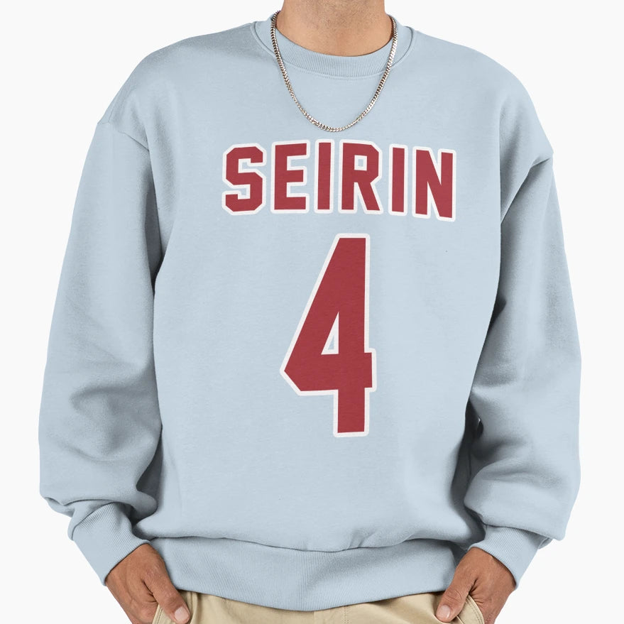 Seirin 4 Junpei Hyuga Away T-Shirt - Graphic Print Unisex - T-Shirt, Sweatshirt, Hoodie