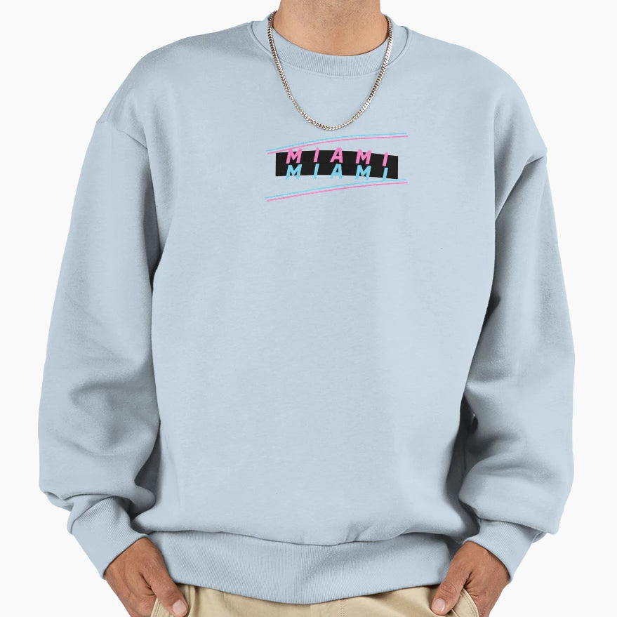 Miami Viceout Sweatshirt - Novelty Apparel for Adults - T-Shirt, Sweatshirt, Hoodie