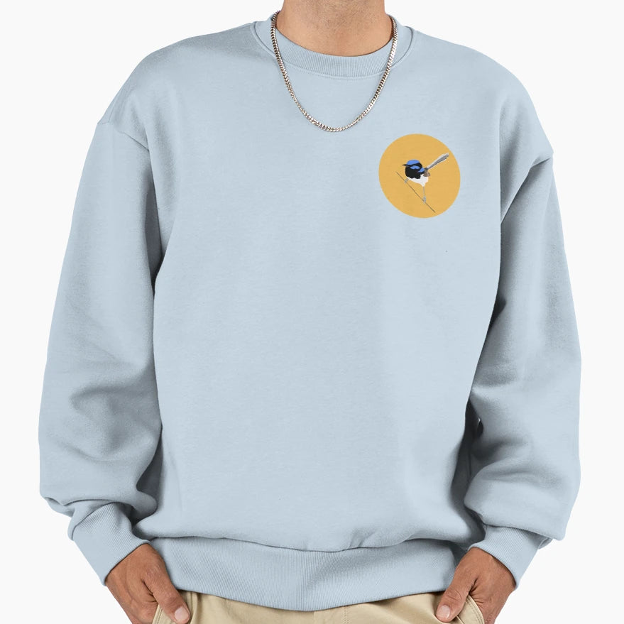 Superb Fairy Wren Sweatshirt - Fun Novelty Design for Adults - T-Shirt, Sweatshirt, Hoodie