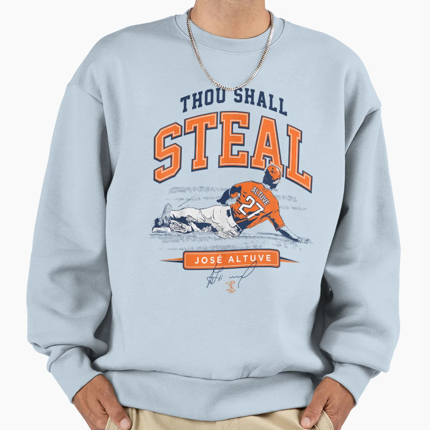 Thou Shall Steal Sweatshirt - Trendy Graphic Men Women - T-Shirt, Sweatshirt, Hoodie