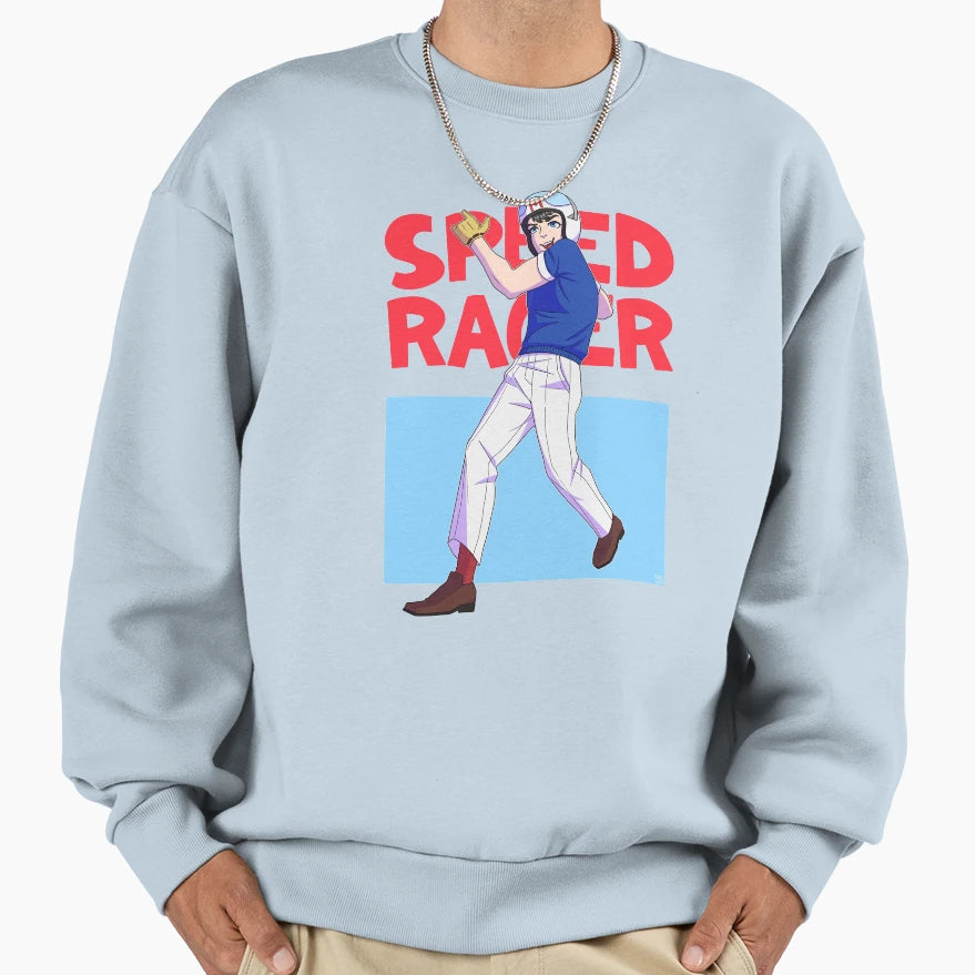 Speed Racer Sweatshirt - Minimalist Print for Adults - T-Shirt, Sweatshirt, Hoodie