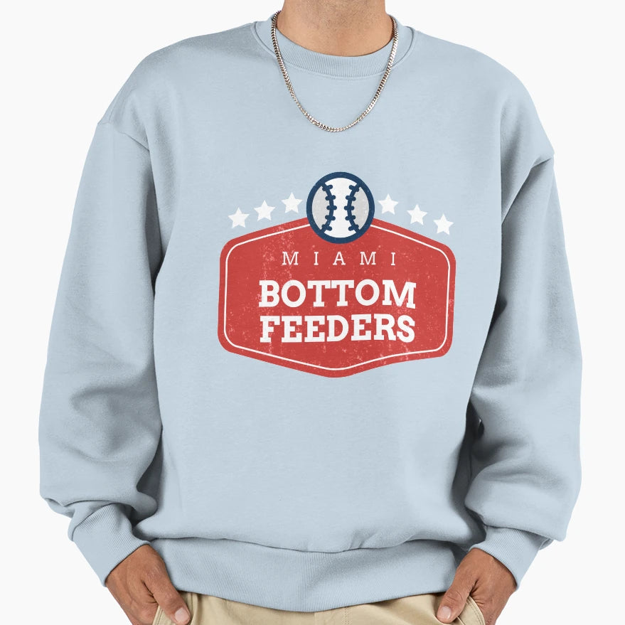 Miami Bottom Feeders Sweatshirt - Fun Novelty Design Unisex - T-Shirt, Sweatshirt, Hoodie