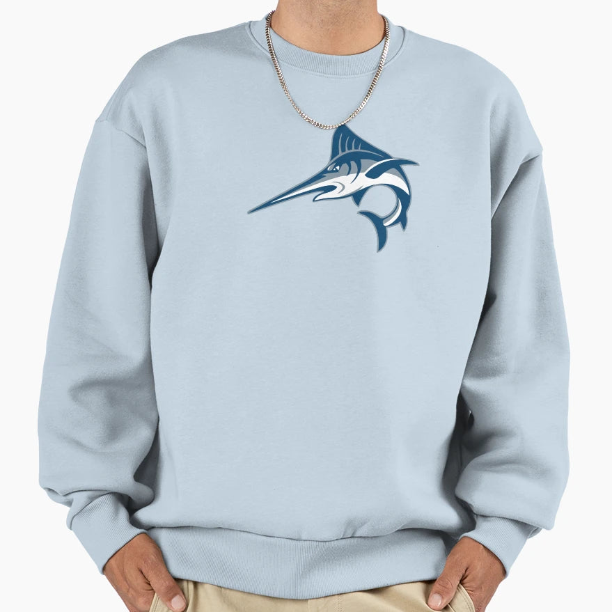 Virginia Wesleyan Marlins Sweatshirt - Fun Novelty Design for Adults - T-Shirt, Sweatshirt, Hoodie