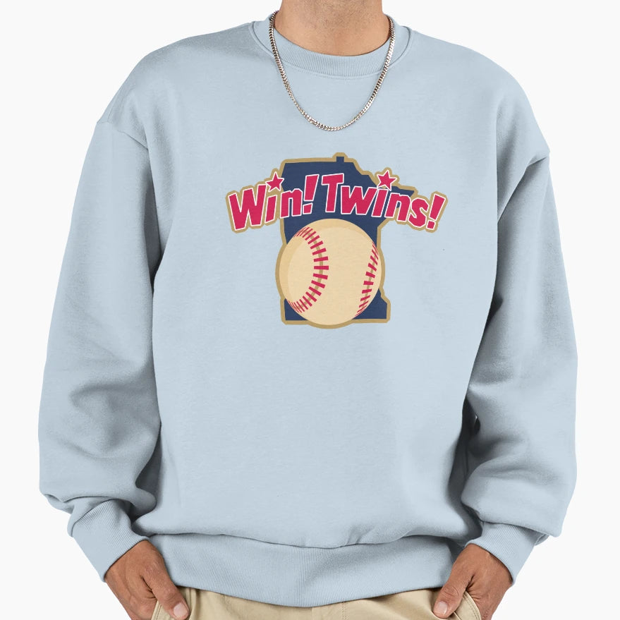 Win Twins Sweatshirt - Unique Graphic for Adults - T-Shirt, Sweatshirt, Hoodie