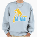 Miami Usa Sweatshirt - Minimalist Print for Adults - T-Shirt, Sweatshirt, Hoodie