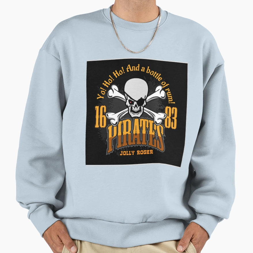 Pirates Sweatshirt - Aesthetic Graphic Unisex - T-Shirt, Sweatshirt, Hoodie